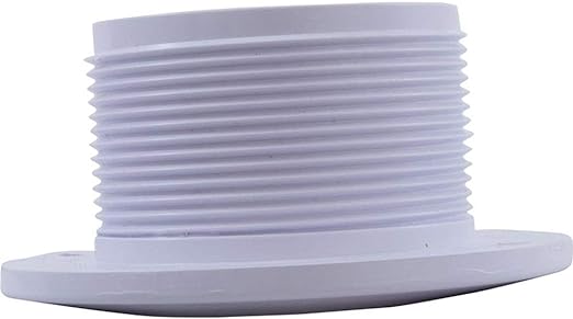 Pentair Concrete Wall Fitting - 40mm Slip, 1-1/2” Socket, White Pentair Concrete Wall Fitting - 40mm Slip, 1-1/2” Socket, White